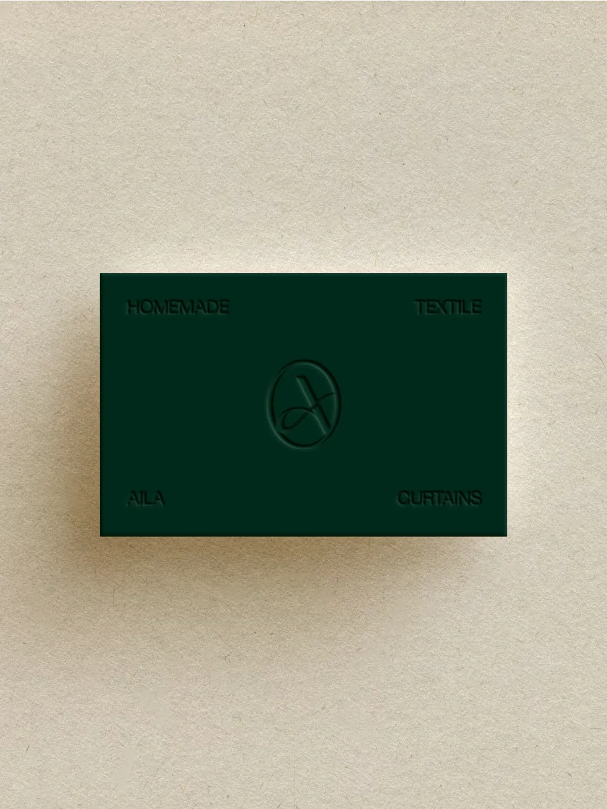 Aila home textile — identity and signage; image 9 of 9
