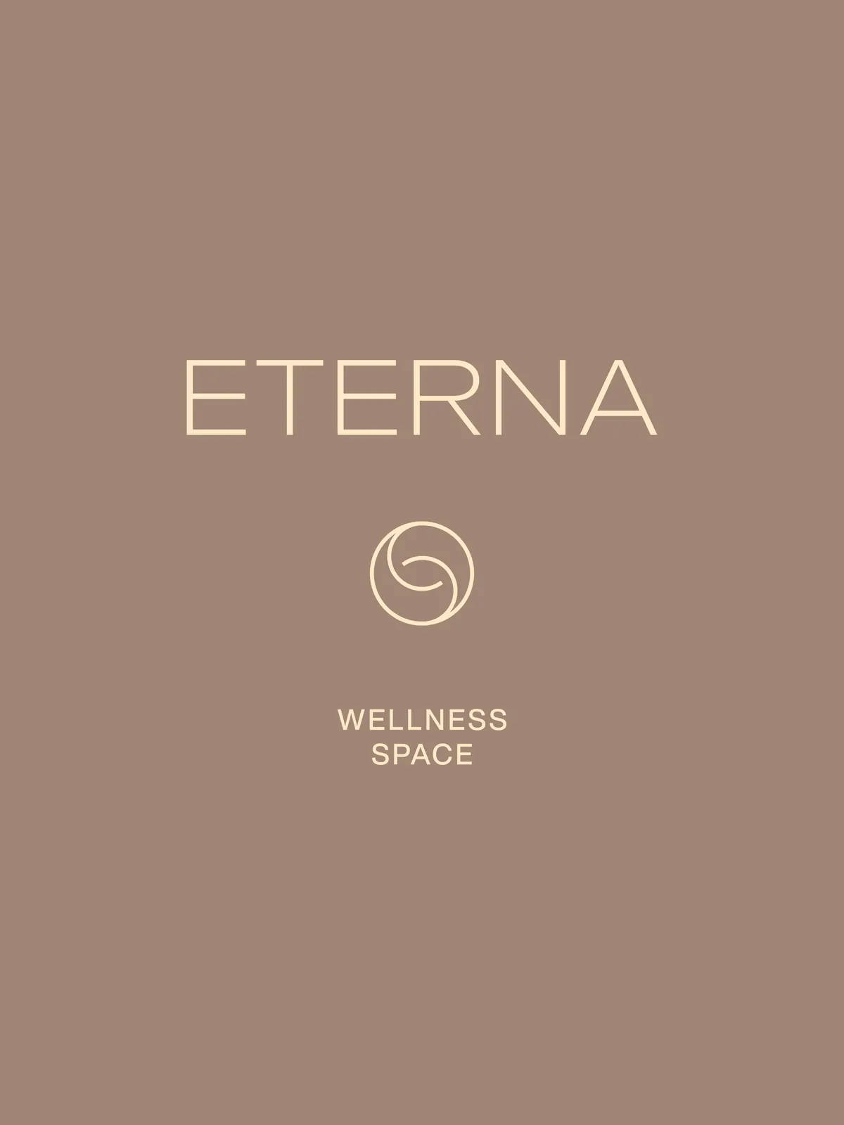 Eterna wellness space — identity and campaign; image 8 of 8