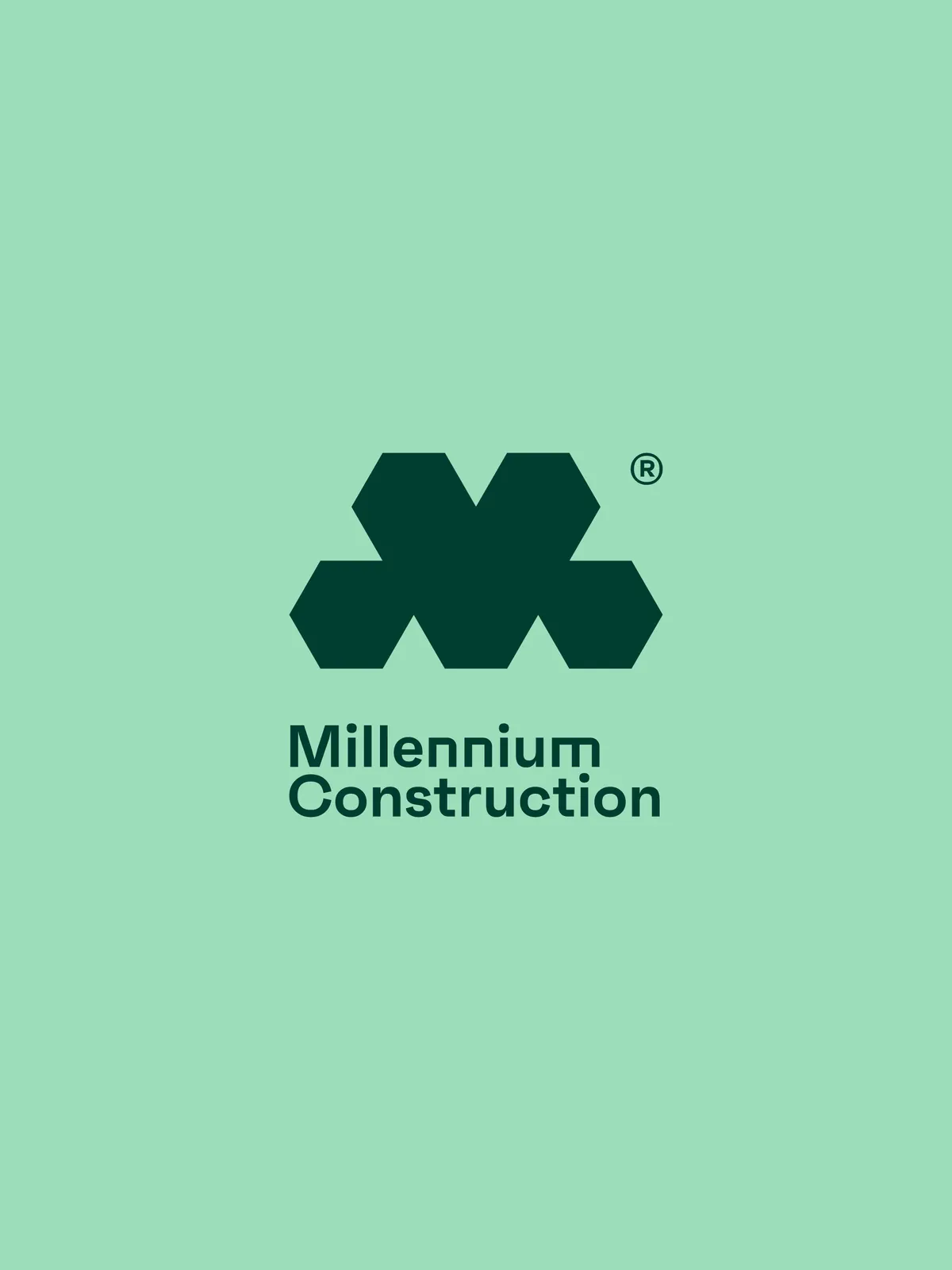 Millennium construction — identity and stationery; image 8 of 8
