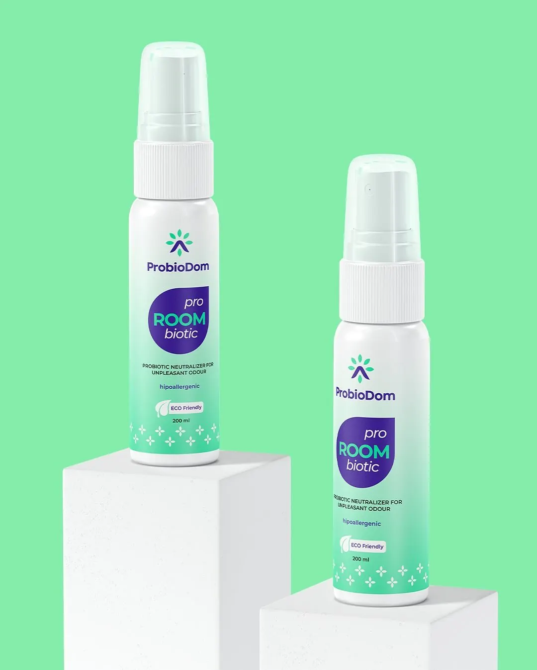 ProbioDom probiotic home care — identity, packaging and merch; image 2 of 5